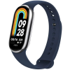 silikonovy reminek fixed silicone strap pro xiaomi mi band 8 smart band 9 modry ien529835