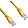 datacom patch cord utp cat5e 1m zluty ien73259