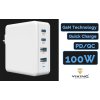 viking nabijecka usb gan 100w podpora pd3 0 a qc4 bila image1 big ies81400834