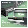 axagon hmc 10hls usb 5gbps hub 4x usb a hdmi 4k 60hz rj 45 glan sd msd pd 100w image1 big ies77831576