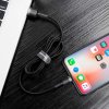baseus cafule nabijeci datovy kabel usb na lightning 2 4a 0 5m seda cerna obr galerie big ies63563160