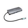 i tec usb c metal nano dock hdmi vga with lan power delivery 100 w ien364352