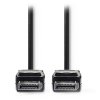 nedis kabel displayport displayport zastrcka displayport zastrcka cerny 2m blisterbox ien485847