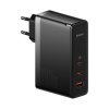baseus gan5 pro rychlonabijeci adapter 2x usb c usb a 140w cerna obr galerie big ies70428929