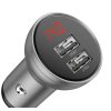 baseus ccbx 0s digital display nabijecka do auta 2xusb 24w stribrna obr galerie big ies69734764