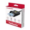 axagon cre sm3sd usb a flatreader 4 slot ctecka smart card eobcanka sd microsd sim kabel 1 3 m obr galerie big ies67206532
