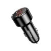 nabijecka do auta baseus magic 2x usb 45w 6a s displejem cerna obr galerie big ies91121147