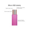 avacom mic 40p kabel usb micro usb 40cm ruzova image1 big ies42316606