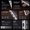 axagon hmc kb cs usb 5gbps hub s cz sk klavesnici hdmi 4k 60hz 3x usb a sd msd audio pd 100w obr galerie big ies81874765