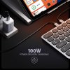 axagon hmc kb cs usb 5gbps hub s cz sk klavesnici hdmi 4k 60hz 3x usb a sd msd audio pd 100w obr galerie big ies81874770