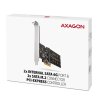 axagon pces sa4m2 pcie radic 2x interni sata 6g port 2x sata m 2 slot asm1164 sp lp obr galerie big ies67104957