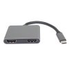 premiumcord mst adapter usb c na 2x hdmi usb3 0 pd rozliseni 4k a full hd 1080p image1 big ies88390133