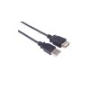 premiumcord usb 2 0 kabel prodluzovaci a a 1m cerna ien344602