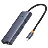 dokovaci stanice baseus ultra joy usb 6v1 usb c 1xhdmi4k30hz 3xusb 3 0 1xpd rj45 seda obr galerie big ies91120775
