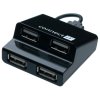 connect it usb hub 4 porty step cerny ien170424