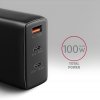 axagon acu dpq100 gan nabijecka do site 100w 3x port usb a dual usb c pd3 0 pps qc4 apple obr galerie big ies78891492