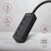 axagon hue m1al 4x usb 3 2 gen 1 mini hub 1 2m kabel image1 big ies53353337