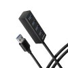 axagon hue m1al 4x usb 3 2 gen 1 mini hub 1 2m kabel ien391228