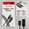 axagon rvd hi14c2 displayport hdmi 1 4 redukce kabel 1 8m image1 big ies56853455