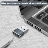 premiumcord aluminium usb c female usb2 0 a male adapter image1 big ies87304241