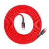 baseus cafule series nabijeci datovy kabel usb c na usb c pd2 0 60w flash 2m cervena obr galerie big ies91123318