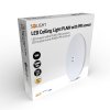 solight led stropni svetlo plain s pir sensorem 18w 1260lm 3000k kulate 33cm obr galerie big ies92841874