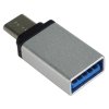 premiumcord adapter usb c male usb3 0 a female stribrny otg ien404956