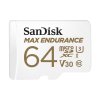 df sandisk max endurance microsdxc 64gb 100 mb s uhs i u3 class 10 adapter ien444086