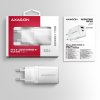 axagon acu pq30w sil nabijecka do site 30w 2x port usb a usb c pd3 0 pps qc4 sfc afc apple bila obr galerie big ies82562204