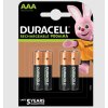 duracell rechargeable nabijeci baterie 900mah 4 ks aaa ien403214