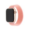 elasticky nylonovy reminek fixed nylon strap pro apple watch 38 40 41mm velikost xl ruzovy ien433973