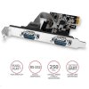 axagon pcea s2n pcie radic 2x seriovy port image1 big ies32699943