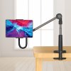 univerzalni drzak na tablet telefon pro upevneni na stul fixed relax s otocnym a nastavitelnym ramenem cerny obr galerie big ies67661063