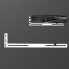 1stcool gpu holder aluminium white drzak vga hlinikovy bily ien517311