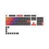 glorious gpbt keycaps 114 pbt keycaps ansi us layout celestial fire ien459283