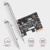 axagon pces sj2 pcie radic 2x interni sata 6g port jmb582 sp lp obr galerie big ies74228213