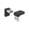 premiumcord zahnuta 90 redukce usb c female na usb3 0 typ a male image1 big ies87305983