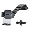 baseus easy control clamp drzak do automobilu s ramenem set cerna ien403846