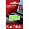 sandisk cruzer blade 16gb usb2 0 elektricky zelena obr galerie big ies65032764