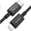baseus superior series rychlonabijeci kabel usb c lightning 20w 2m cerna image1 big ies59101230