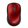 trust yvi silent wireless mouse eco cervena ien474218