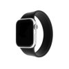 elasticky silikonovy reminek fixed silicone strap pro apple watch 38 40 41mm velikost xs cerny ien434002