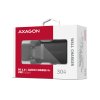 axagon acu pd30 sil nabijecka do site 30w 1x port usb c pd3 0 pps qc4 sfc afc apple cerna obr galerie big ies82679339
