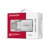 axagon acu qc18w nabijecka do site 18w 1x port usb a qc3 0 afc apple bila obr galerie big ies82679365
