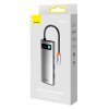 baseus metal gleam series 7v1 hub usb c usb c pd 100w usb c 2 usb 3 0 hdmi sd tf port seda obr galerie big ies91123184
