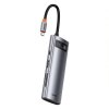 baseus metal gleam series 7v1 hub usb c usb c pd 100w usb c 2 usb 3 0 hdmi sd tf port seda image1 big ies59133657