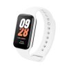 silikonovy reminek fixed silicone strap pro xiaomi smart band 8 active bily ien529845