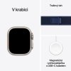 apple watch ultra 2 gps cellular 49mm natural titanium case with navy ocean band mx4d3cs a image1 big ies84983913