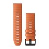 garmin reminek quickfit 26 mm silikonovy oranzovy cerna prezka ien366918