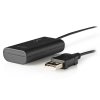 nedis bezdratovy audio vysilac bluetooth 3 0 az 2 sluchatka 3 5mm jack usb cerny ien485815